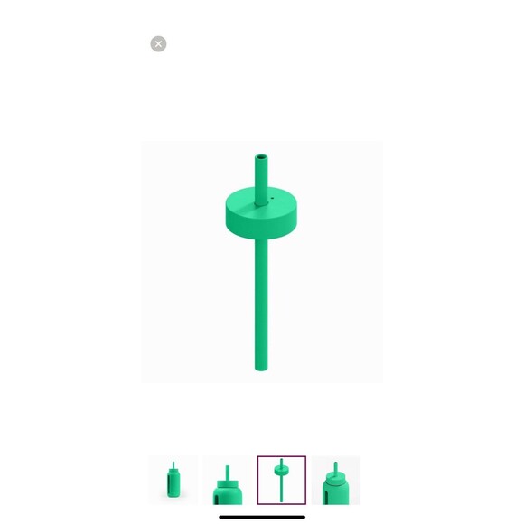 Bink 27 Oz Day Water Bottle With A Straw And Cap Emerald - Picture 4 of 5